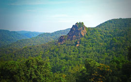 Rocky Outcrop Somewhere Near Castle Rock, Karnataka, India