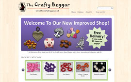 The Crafty Beggar E-Commerce Website