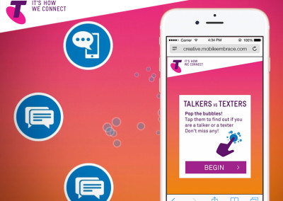 Telstra Talkers VS Texters