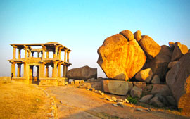 The ruins of Vijayanagara, Hampi, India